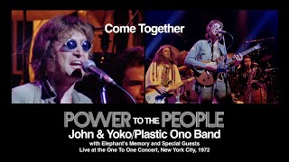 Come Together (live) - John &amp; Yoko/Plastic Ono Band with Elephant&#39;s Memory