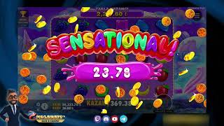 Sweet Bonanza Slot Video Big Win 💸💸 Meyveler İle Dans 😎😎 #slot #casino #slotoyunları