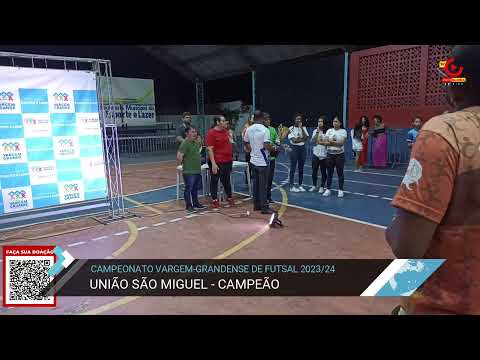 UNIÃO SÃO MIGUEL X ASCA | CAMPEONATO VARGEM-GRANDENSE DE FUTSAL | FINAL |