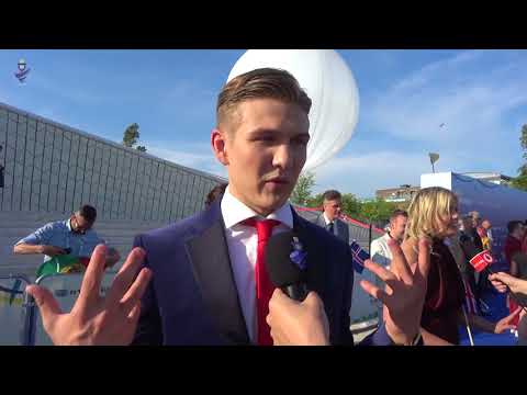 Eurovision 2018 - Opening ceremony - Ari Olafsson - Iceland