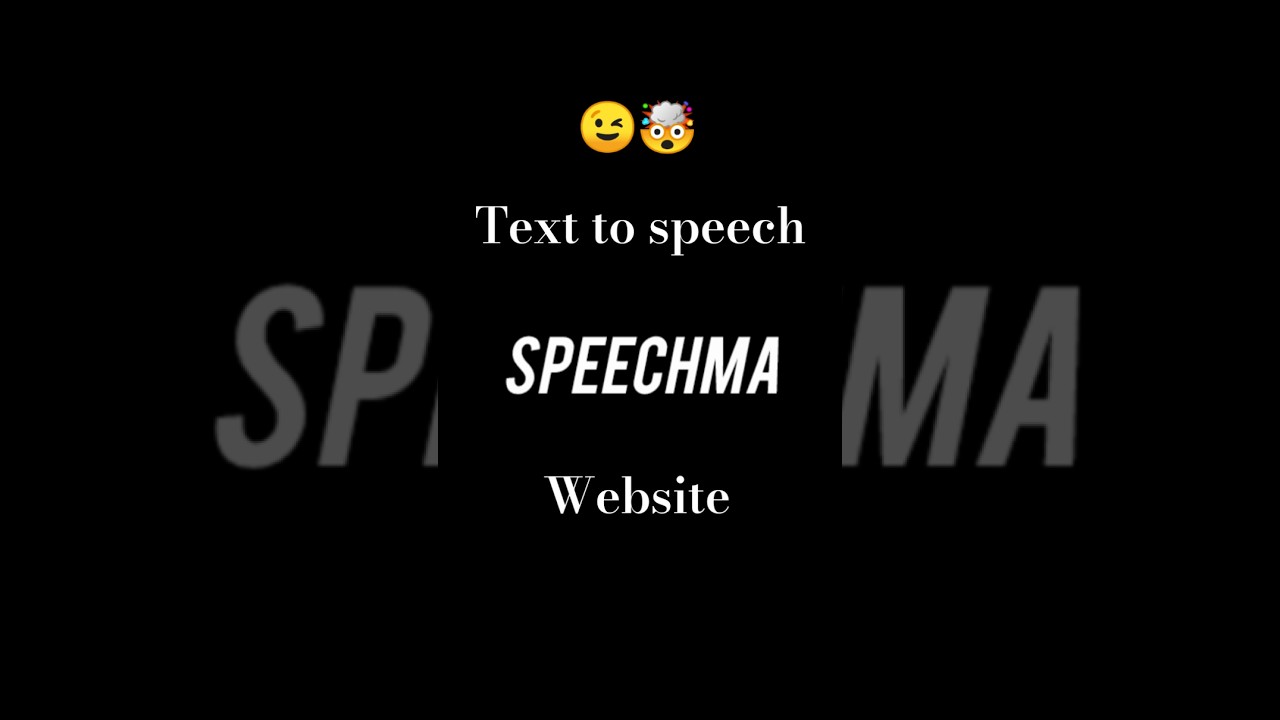 Text to speech in speechma website