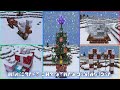 CHIRSTMAS DESİGN !! Minecraft Noel ( Yılbaşı ) Yapı Tasarımları l Minecraft Christmas Ideas Designs