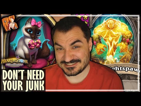 BIGGLES DOESN’T NEED YOUR JUNK! - Hearthstone Battlegrounds