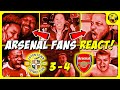 ARSENAL Fans MAD Reactions! | LUTON TOWN 3-4 ARSENAL | Premier League | DECLAN RICE