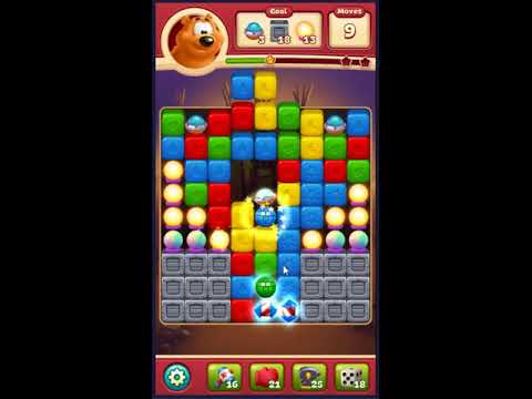 Toon Blast Level 1677 - NO BOOSTERS 🐻🐺🐱 | SKILLGAMING ✔️