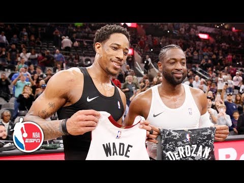 Dwyane Wade's clutch steal on DeMar DeRozan secures win | Heat vs. Spurs | NBA Highlights