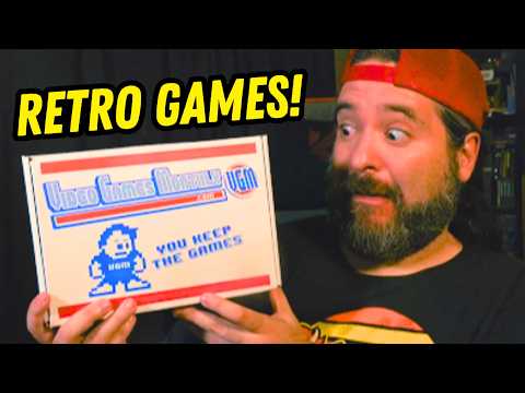What Retro Games Did I Find in This VGM Unboxing?