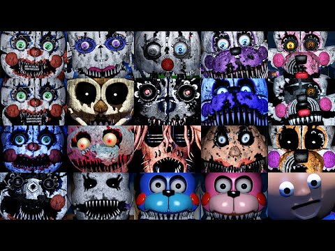 All BNC JUMPSCARES in 2 Minutes! (2017-2019) | BNC 1, 2, Bike Fighter