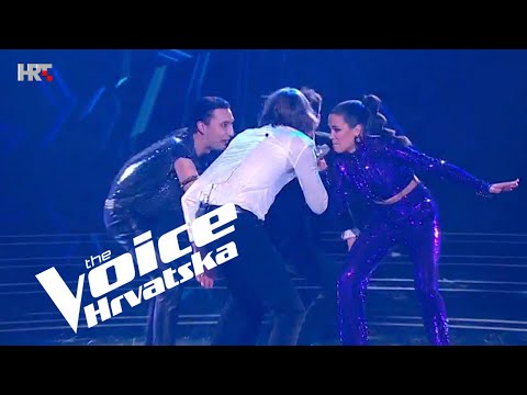 Gobac, Luka, Sandro and Gina - "Nebo" | Live 2, semifinals | The Voice Croatia | Season 4