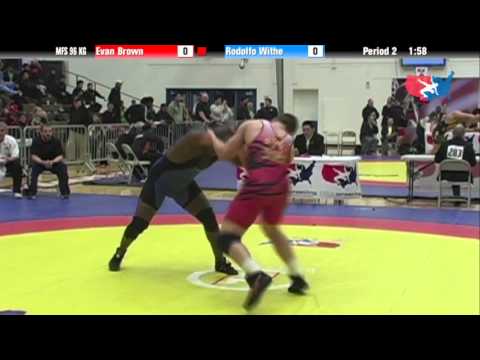 96 KG Consolation R2 - Evan Brown CWC vs Rodolfo Withe Panama