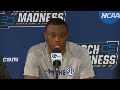 Auburn postgame press conference following NCAA Tournament win over College of Charleston