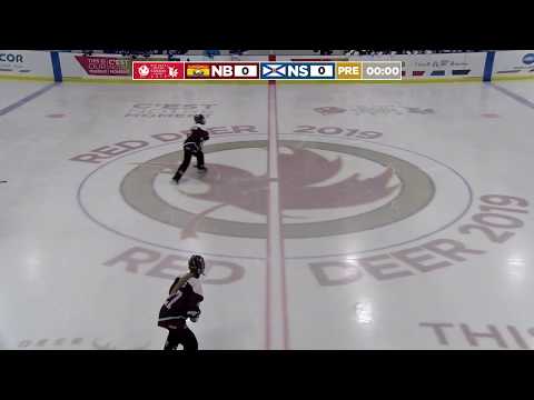 2019 CWG - Ringette - Game 27 - NB vs NS
