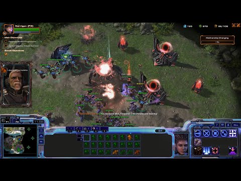 StarCraft 2 Kerrigan Covert Ops Campaign Mission 4 - Trouble in Paradise