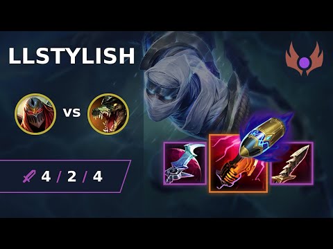 [ LLStylish ] Zed MID vs Renekton | NA MASTER | LOL Season 2024