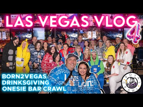 🧸 ONESIE BAR CRAWL x ROYAL CRAWL | Downtown Las Vegas