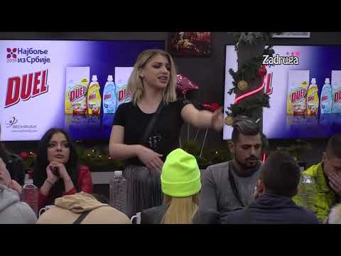 Zadruga 3 - Opšti haos za stolom zbog Mateje i Tare - 23.01.2020.