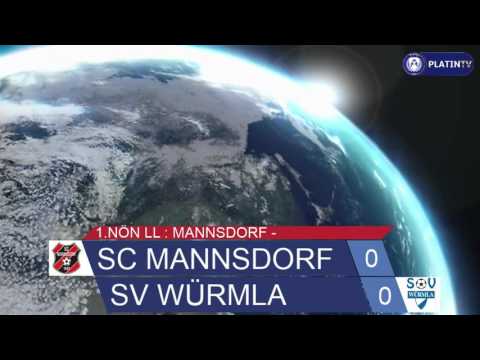 1.NÖN LL : Mannsdorf - Würmla - Match zwischen  SC Mannsdorf / SV Würmla am 30.04.2016 21:28