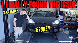 My 986 Boxster is broken! Porsche track build has hit a major speed bump - Timing chain project