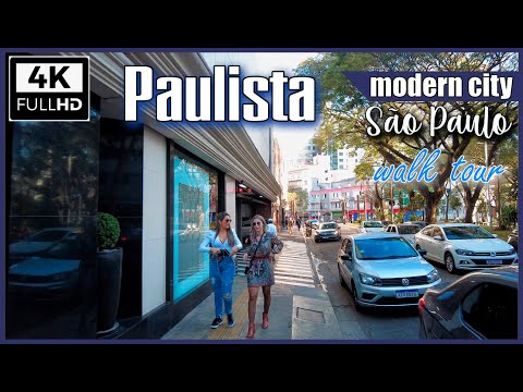 [4K] Avenida Paulista em 4K - Domingo na Paulista - Full HD - Avenida Paulista - São Paulo Brasil