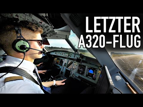 Mein letzter A320-Flug! Ich nehme euch mit ins Cockpit! AeroNewsGermany