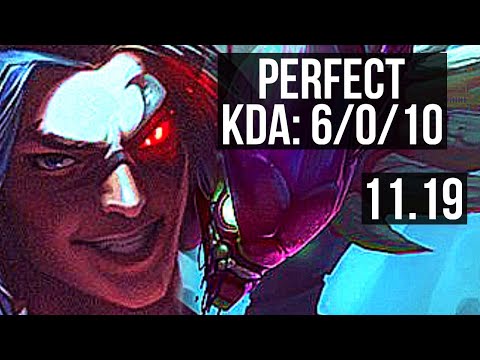 KAYN vs KHA'ZIX (JUNGLE) | 6/0/10, 65% winrate, Dominating | EUW Master | v11.19