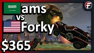 Forky vs ams | $365 Rocket League 1v1 Showmatch