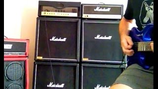 Video thumbnail for Marshall JCM900 vs Peavey Windsor guitar amp heads by Sammy Bones