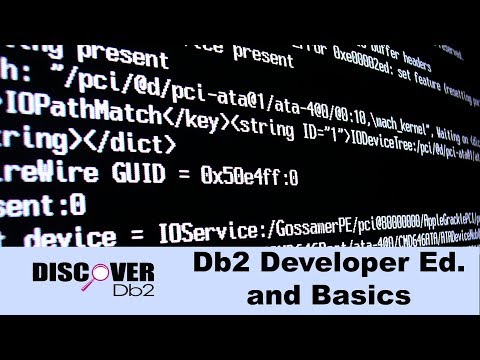 (Ep. 01) - Db2 Developer Ed. Installation and Basics