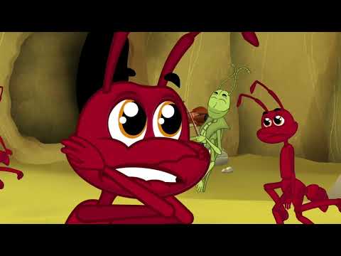 La Cigarra y la Hormiga & La Rana y el Buey - Adisebaba Cuentos Infantiles en Español Animales +13