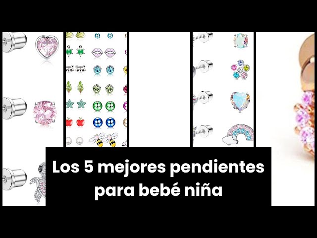 Vídeo relacionado con JeweBella 10Pares Pequenos Pendientes para Mujeres Niñas de Acero Quirúrgico Pendientes de Aro Colgantes Daisy Mariposa Flor Corazón Circón Cartílago Juego de Pendientes Bebe Hipoalergeniños