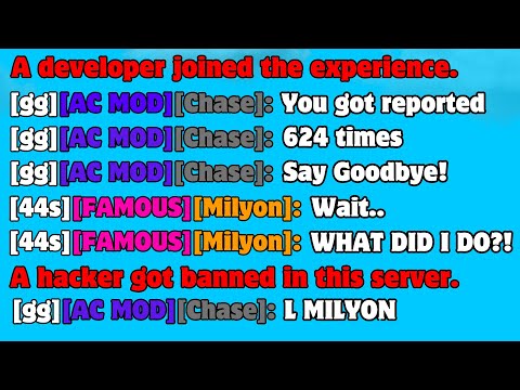 MODERATOR thinks I'm hacking and going to BAN ME! (Roblox Bedwars)