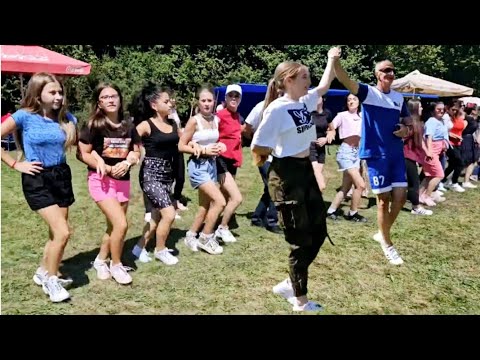 🔴 Zlatokosa Emina s Kačom kolo vodi - Gornje Bare kod Goražda - Bosanski teferič