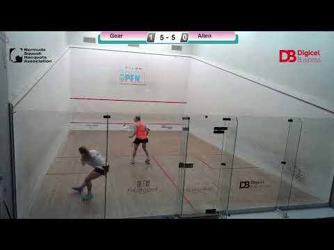 Squash - Grace Gear V Katriona Allen -  CHUBB Bermuda Open 2022 - Women's Round 2