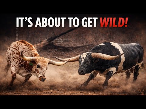 Our Steer Meets Our New Bull! 