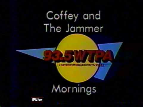 1991 WTPA  FM 93.5 "Coffey and The Jammer" Harrisburg Local TV Commercial