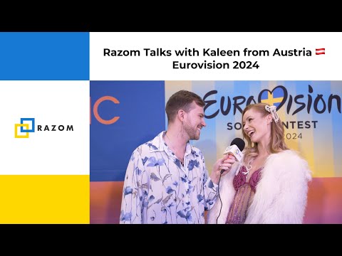 Razom Talks with Kaleen from Austria 🇦🇹 | Eurovision 2024