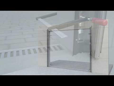 Montage Industrie-Sektionaltor BR60 L- Beschlag