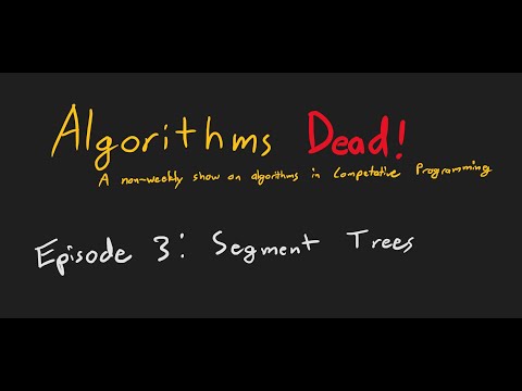 AlgorithmsThread 3: Segment Trees & Lazy Propagation
