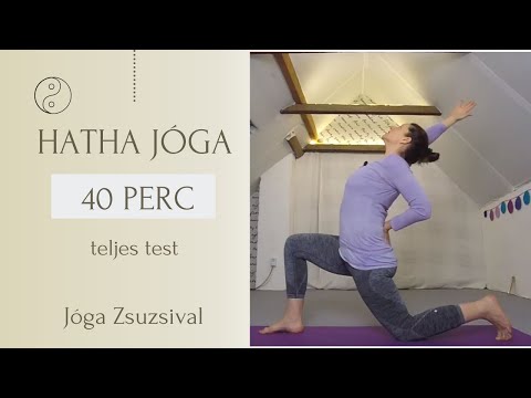 38 perc otthoni HATHA jóga - teljes test