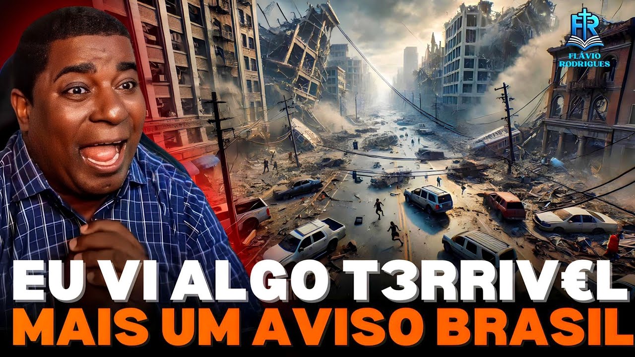 DEUS Vai CHAC0ALHAR O Brasil Por Esses Dias, Ouça E Muito Sério, Missionário Flávio Rodrigues