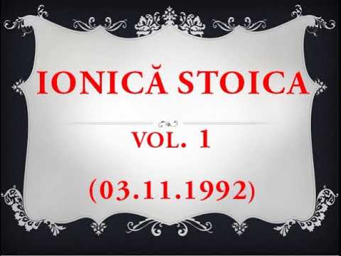 11. Ionica Stoica audio (1992) - Pe patul suferintei