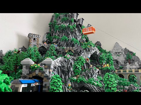 Seilbahn ist endlich voll funktionsfähig | Folge 135 LEGO® Klemmbaustein Stadt Baustein