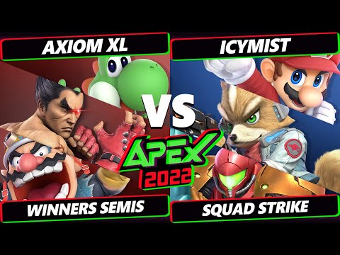 Apex 2022 Winners Semis - IcyMist Vs. Axion XL - SSBU Ultimate Tournament