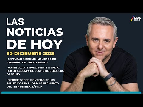 Las NOTICIAS de hoy con LUIS CÁRDENAS | ARANCEL a MAQUILLAJE a PARTIR de ENERO | 30 de diciembre