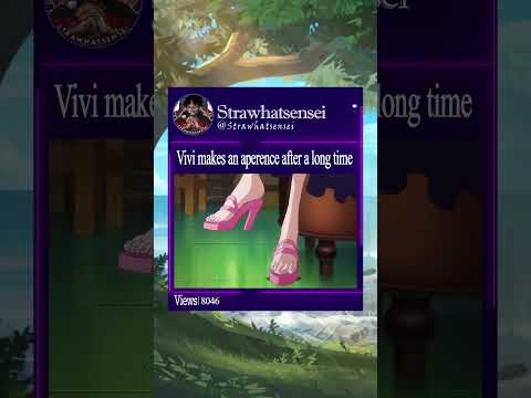 vivi makes an appearance after a long time