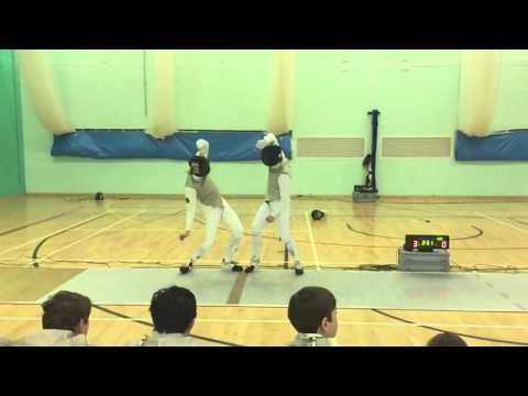 Fencing - prime parry riposte