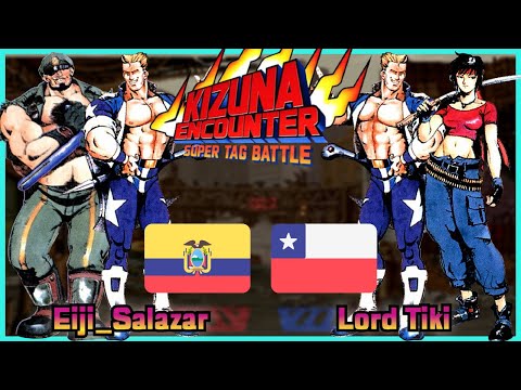 Kizuna Encounter: Super Tag Battle || Eiji_Salazar 🇪🇨 VS 🇨🇱 Lord Tiki || FIGHTCADE 2