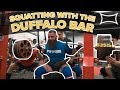 This Gym Membership Costs How Much!? + SQUATTING With The DUFFALO BAR