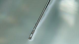 Needle Floating on Water Surface (Surface Tension Demonstration)