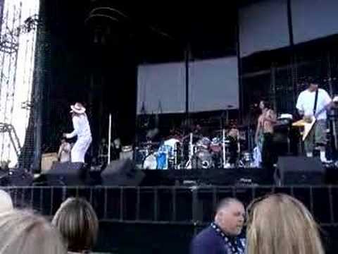 Kid Rock supporting Bon Jovi - Punchestown 7th June 2008